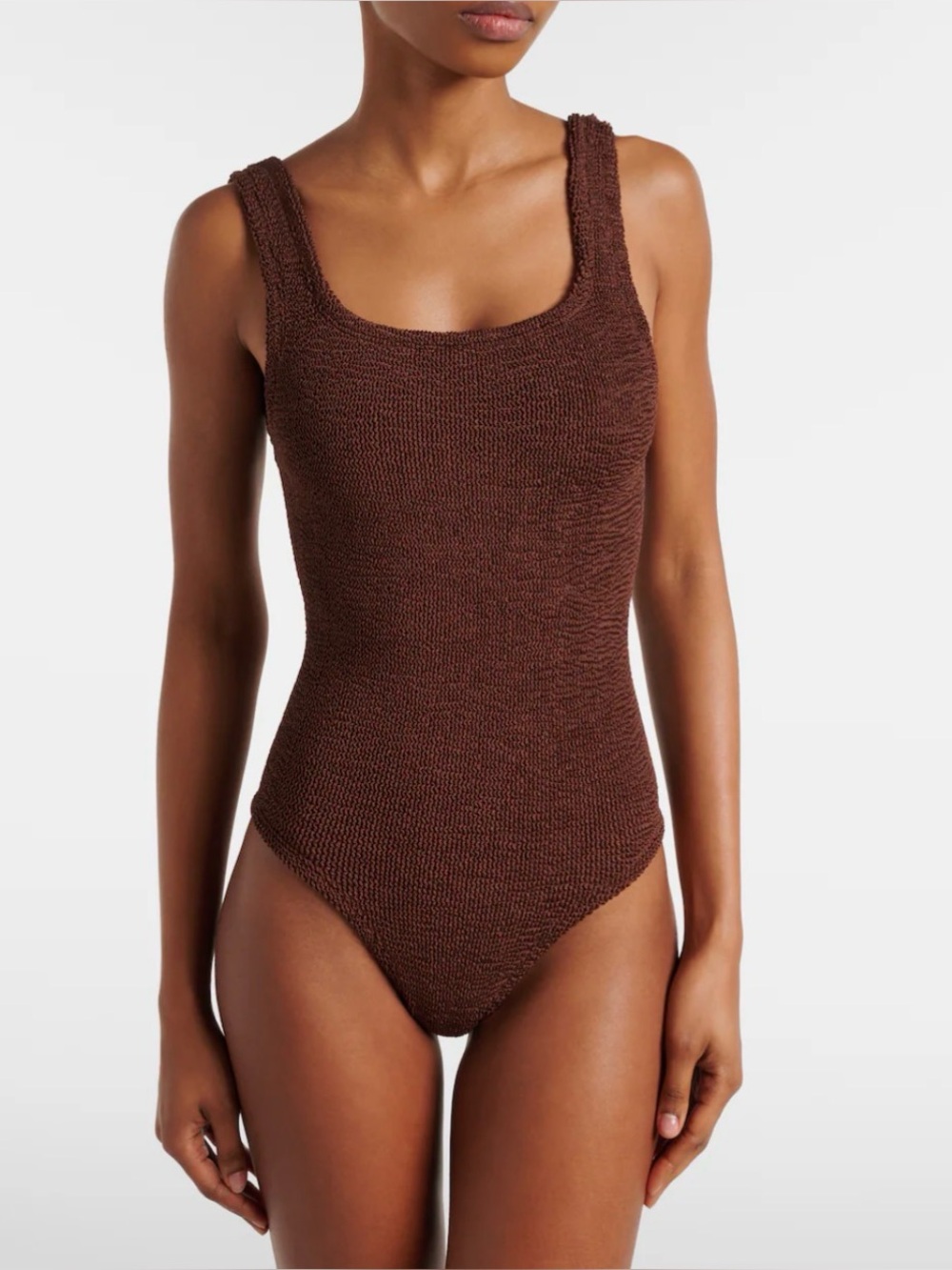 Hunza G One Piece Swimwear
OS Dark Brown